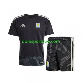 Koszulka Aston Villa Bramkarska Dziecięcy Wyjazdowe Koszulki Piłkarskie 2026-2027 Krótki Rękaw